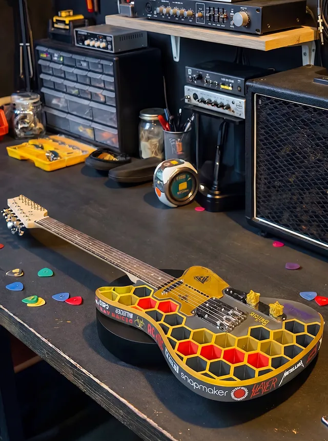 3D Printed Guitar